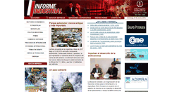 Desktop Screenshot of informeindustrial.com.ar